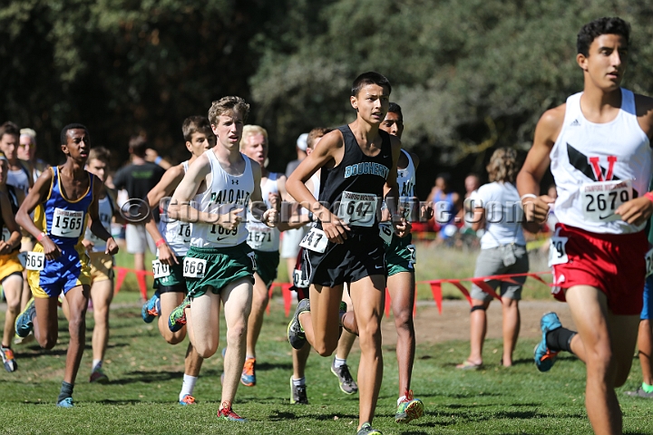2015SIxcHSD1-026.JPG - 2015 Stanford Cross Country Invitational, September 26, Stanford Golf Course, Stanford, California.